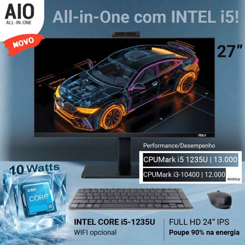 Computer All-in-One - AIO-27-i5-1235